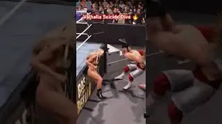 #valhalla amazing Suicide Dive #johncena #charlotteflair #bikini #wwe2k25malevsfemale #wwe2k25game