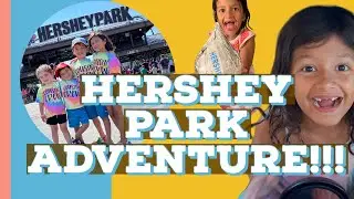 Hershey Park | Dutch Wonderland | Family Travel Vlog