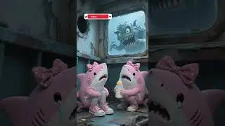 Baby shark crying 😢 After Seeing a ghost &ndash; Emotional Short Story 😔#content #new #horror #cryingshark
