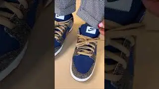 Nike Dunk Low Autumn Gentleman On Foot #sneakers #nike  #talkswithtj #howtostyle