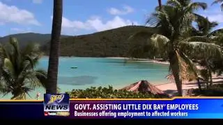 Gov't Assisting Little Dix Bay Employees