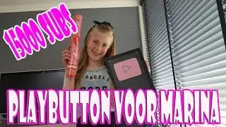 EERSTE PLAYBUTTON VOOR MARINA KOVAC!!!! #HappyNes VLOG 211