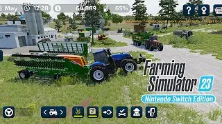 Геймплей FS 23, новая карта, моды, деньги, DLC, разблокировка, индийский трактор, следующее обнов...