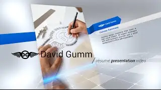The Dork Group Project - David Gumm Resume Presentation Video