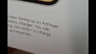 Apple Reveal to Charge iPhone XS with Airpower in the User Manual