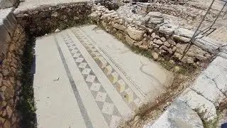 Античная 3-D мозаика и засып на засыпе🏛