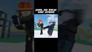 Jandel And Roblox Every Saturday 🔥 #jandel #roblox #saturdayfun #gamingcommunity #weekendvibes