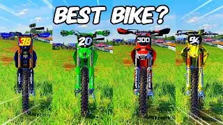 RANKING EVERY BIKE IN MX BIKES! (250 4 STROKES)