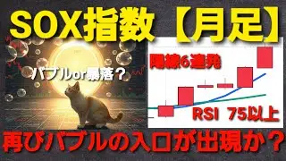 Monthly analysis of the SOX index chart [The entrance to the bubble]