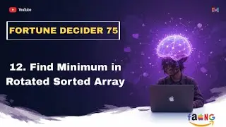 Find Minimum in Rotated Sorted Array | Most Asked by FAANG | Binary Search DSA Tutorial