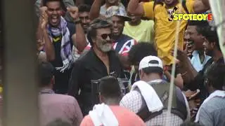 SPOTTED: Rajinikanth Shooting for Kaala Kaarikalan in Mumbai | SpotboyE