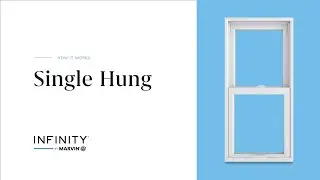 Replacement Single Hung Window | Infinity by Marvin