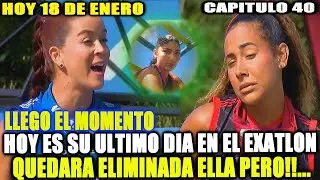 HOY ES SU ULTIMO DIA EN EL EXATLON QUEDARA ELIMINADA ELLA PERO!!... EXATLON ESTADOS UNIDOS