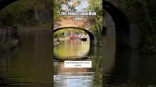 Little Venice to Camden walk in London