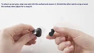 How to Install the Ear Grips of soundcore AeroClip | soundcore Support