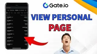 How to View Personal Page in Gate.io 2025?