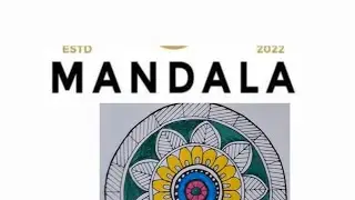 Easy Mandala Art      #youtube #channel #channel #drawing #art #youtube #dragonball #dragonball #csk