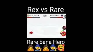 Rex vs Rare Fight | Rare bana hero Rex ko di tagari fight | Hills Of Steel Online Game Play