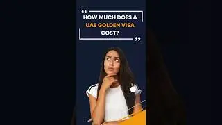 💰 How Much Does a UAE Golden Visa Cost in 2025? 🇦🇪✨