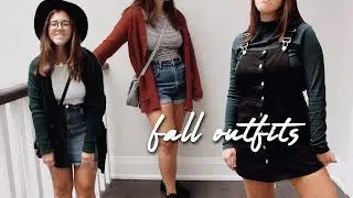 WHAT TO WEAR Summer To Fall Transition Outfits 2018