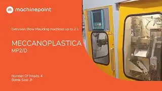 MECCANOPLASTICA MP2/D Extrusion Blow Moulding machines up to 2 L  | MECCANOPLASTICA Machines
