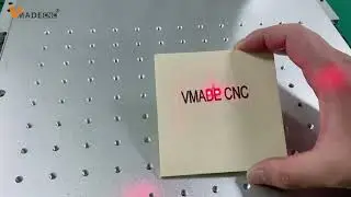 Real Marking Video of the New Desktop Marking Machine.