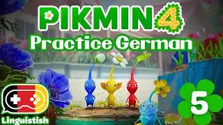 PRACTICE GERMAN WITH PIKMIN 4 #5 Items von Russ + Training mit Otschin! /Russ Items+Otschin Training
