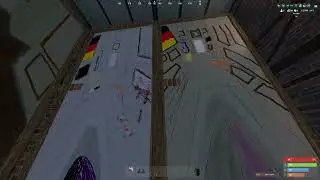 Ninis Ged&auml;chtnispalast (Time lapse painting in Rust)