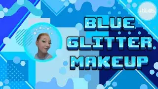 Blue Glitter Makeup Chromaflakes