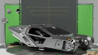 Blade Runner 2049 Spinner - 3D Model Work in Progress - Part 3