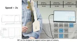 BIT: Battery-free, IC-less and Wireless Smart Textile Interface and Sensing System