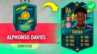 86 'PLAYER MOMENTS' DAVIES SBC CHEAPEST SOLUTION - #FIFA20 86 Alphonso Davies Player Moments SBC