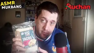 ASMR : DÉCOUVERTE DU TACOS TOUT PRÊT DE CHEZ AUCHAN – DÉGUSTATION