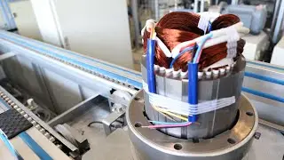 Electric Motor Engine Factory - How It's Made in China
