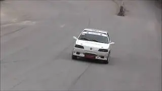 Baltar RX,!! Uma Volta completa com Rafael R&ecirc;go!! Peugeot 106 xsi!!