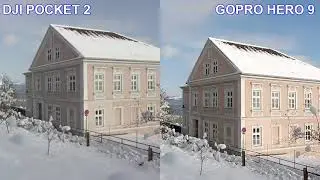 DJI POCKET 2 vs Gopro Hero 9 - 4K 60Fps ( Day Test )