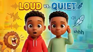 Is it Loud or Quiet? 🦁 Kai & Keon&rsquo;s Superpower Listening Adventure!