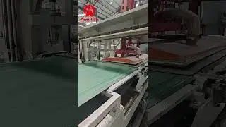 High-Pressure Water Jet Cutting Equipment for Fiber Cement Board Line #fibercementboard
