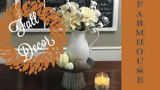 FALL DECOR 2017 // FARMHOUSE FALL DECOR