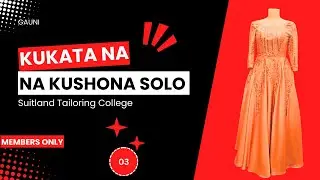 Jinsi ya Kukata na Kushona Solo toboa Eps 03