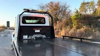 2020 International MV607 Extended Cab Rollback Tow Truck / Flatbed Carrier