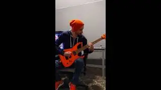 My first metal guitar video...