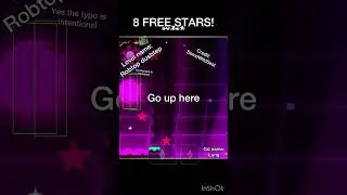 8 EASY FREE STARS! #geometrydash #gd #shorts