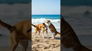 W#CatVsCat #CatFight #CatShowdown #FelineFrenzy #KittyBattle #PetDrama
