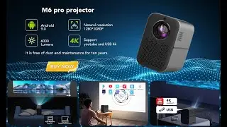Light Unicorn M6 PRO  projector The most feature-rich projector in its price range