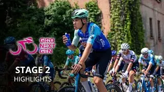 Giro Next Gen 2025 - Stage 2 Highlights - An impressive solo victory