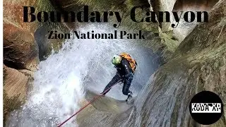Zion National Park Boundary Canyon: High Flow Class C Conditions