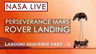 Perseverance Rover Landing sequence - 2 | NASA live | Ingenuity mars helicopter | Space Advancements
