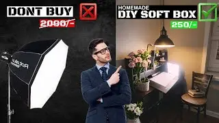🌟🎨 DIY Soft Box - Home Made Lighting Magic! 🎨🌟