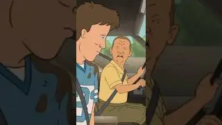 King of the hill season 14 cotton crashes out of Hank #disney #marvel